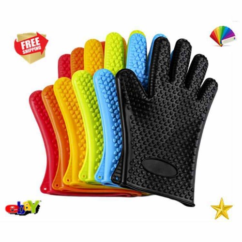 Silicone oven gloves - oven, heat