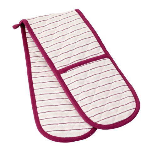 Double oven gloves cotton - double,