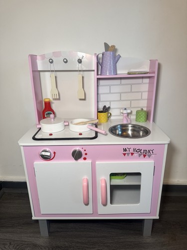 Pink wooden children play - pink, children’s