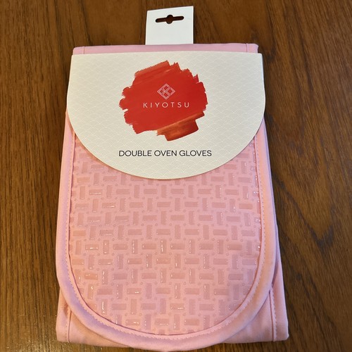 Pink oven gloves kiyotsu - oven,