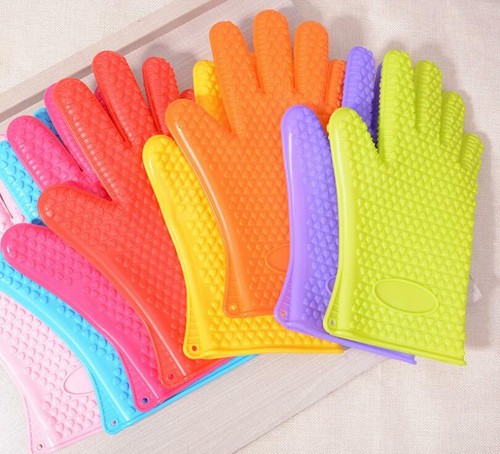 Silicone oven gloves 10 - gloves,