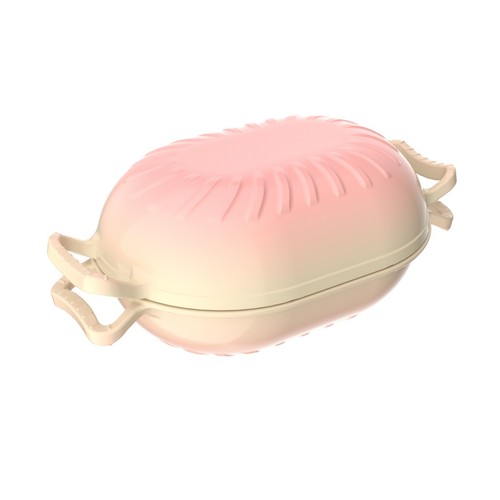 5qt candy shaped enamelled - 5qt,